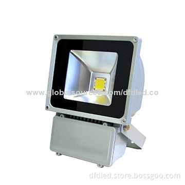 COB DFD LED Floodlight, 100W Power, Sized 225 x 185 x 126mm